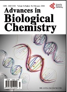 Advances in Biological Chemistry 生物化学研究进展