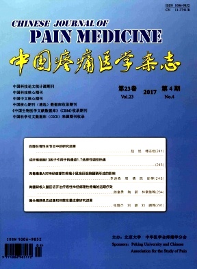中国疼痛医学杂志